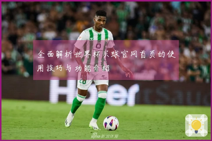 全面解析世界杯买球官网首页的使用技巧与功能介绍